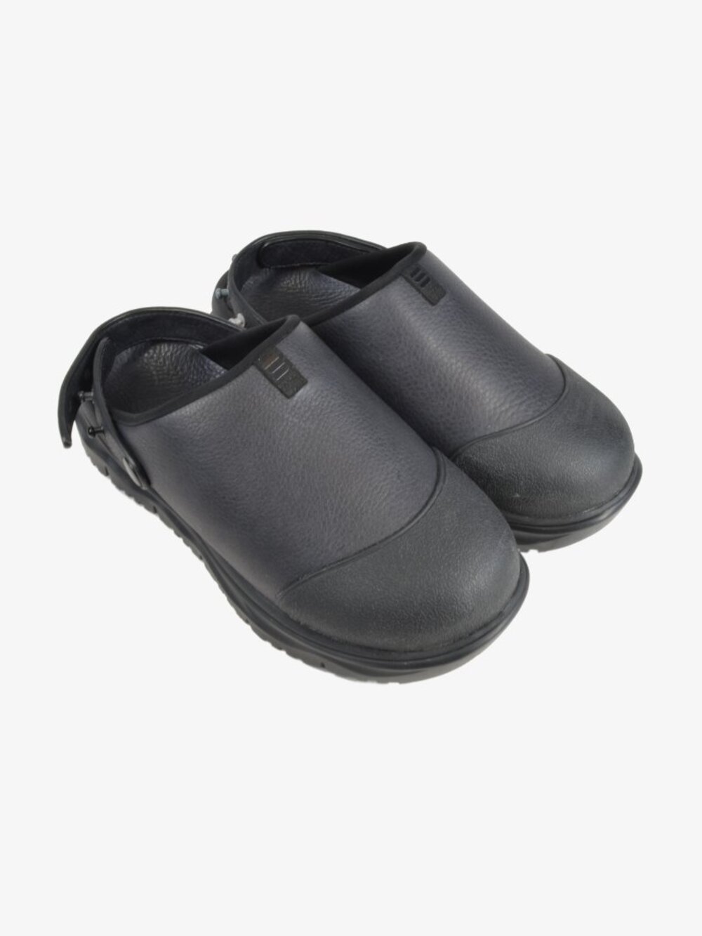 Comfort-Driven Black Slip-On Clogs for Women